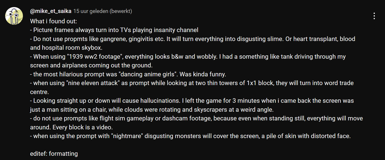 AI Generated Reality